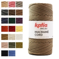 Macramé Cord de 5 mm - Katia - 500 gr