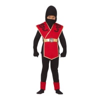 Disfraz de ninja guerrero para niño