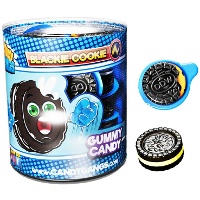 Chicle blackie cookie de 10 g - 30 unidades