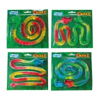 Serpiente de gelatina de colores de 1 m - Snake Jelly Vidal - 1 unidad