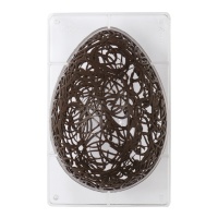 Molde para huevos de chocolate de 750 gr - Decora - 1 cavidad