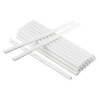 Pilares de plástico para tarta 48 x 1,6 cm - Pastkolor - 4 unidades