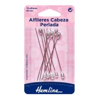 Alfileres cabeza lágrima de 70 x 0,75 mm - Hemline - 10 unidades