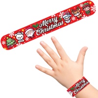 Pulseras magnéticas de navidad surtidas infantil - 6 unidades
