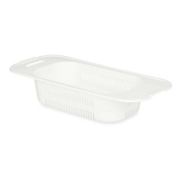 Escurridor de 47 cm blanco para fregadero