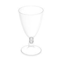 Copas transparentes de 220 ml - 3 unidades