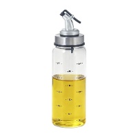 Aceitera de 300 ml transparente de borosilicato