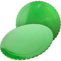 Base para tarta de 25 x 25 x 0,3 cm redonda - 5 unidades