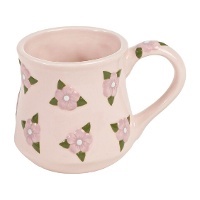 Taza de 350 ml coquette flores