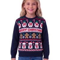 Jersey de Navidad de muñeco de nieve infantil