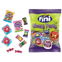 Bolsa de chucherías de Halloween - envase individual - Fini Scary party halloween - 180 gr