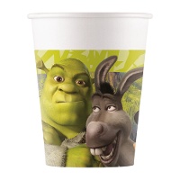 Vasos de Shrek de 200 ml - 8 unidades