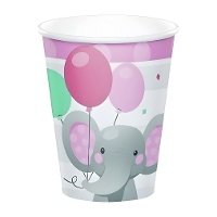 Vasos de Elephant Baby de 250 ml - 8 unidades