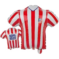 Globo de Atlético de Madrid camiseta de 60 x 57 cm
