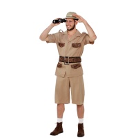 Disfraz de explorador de safari para hombre
