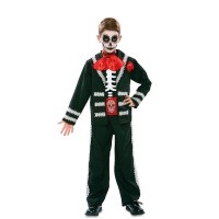 Disfraz de esqueleto mejicano para niño