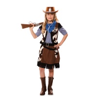 Disfraz de cowboy vaquero para niña