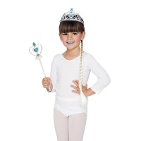 Disfraz de princesa azul con can can para niña por 33,50 €