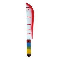 Machete ensangrentado - 53 cm