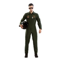 Disfraz de piloto de caza Air Force para adulto