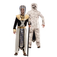 Disfraz de egipcio y momia para adulto