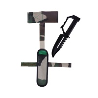 Cuchillo militar con funda