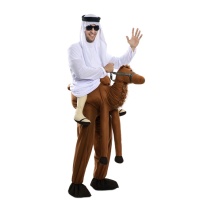Disfraz de adulto a hombros de camello