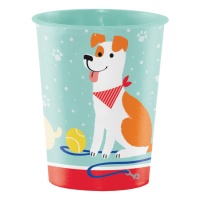 Vaso de plástico de Perros de 473 ml - 1 unidad