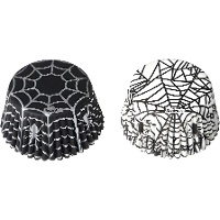 Cápsulas para cupcakes de telarañas - Decora - 36 unidades