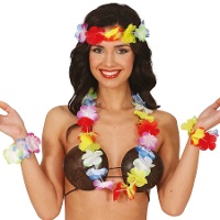 Conjunto Hawaiano de colores - 4 piezas