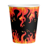 Vasos de Rock and Roll de 250 ml - 8 unidades