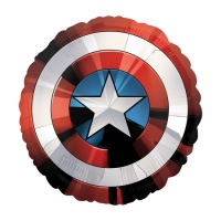 Globo silueta XL de escudo del Capitán América de 71 cm - Anagram