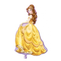 Globo silueta XL de la princesa Bella de 60 x 99 cm - Anagram