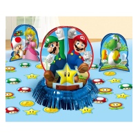 Centro de mesa de Super Mario - 3 unidades