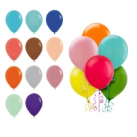 Globos de látex de 30 cm sólidos - Sempertex - 12 unidades