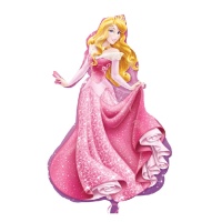 Globo de la princesa Aurora de 86 x 58 cm - Anagram