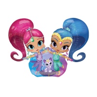 Globo de Shimmer and Shine de 111 x 134 cm - Anagram