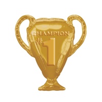Globo silueta XL de copa de Champions de Fútbol de 71 x 63 cm - Anagram
