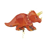 Globo silueta XL de dinosaurio triceratops de 106 x 60 cm - Anagram