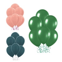 Globos de látex de 30 cm metalizados - Sempertex - 12 unidades