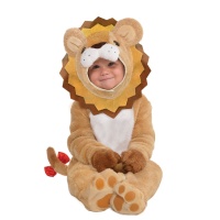 Disfraz de león de peluche para bebé
