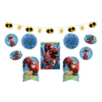 Kit decorativo de Los Increíbles 2 - 10 unidades