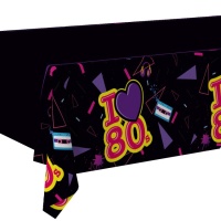 Mantel de Años 80 de 1,80 x 1,20 m