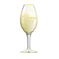 Globo de copa de champán de 97 x 35 cm - Anagram