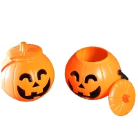 Cubo de calabaza con tapa de 17 cm