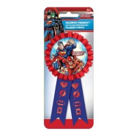 Broche con confetti de La Liga de la Justicia