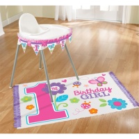 Kit para  trona de mi primer cumpleaños Butterfly - 2 unidades