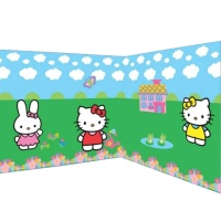 Kit decoración para pared de Hello Kitty