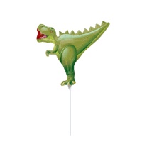 Globo hinchado con varilla de Dinosaurio de 35 x 26 cm - Anagram