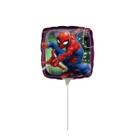 Globo hinchado con varilla de Spiderman de 17 cm - Anagram